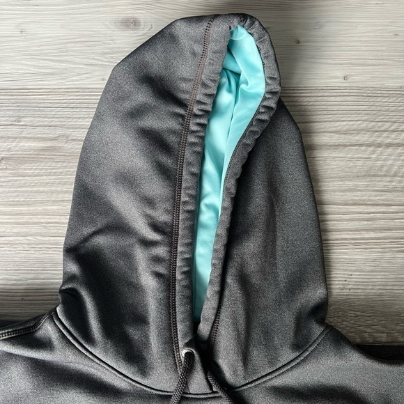 UNDER ARMOUR grey blue sweatshirt size S EUC - Picture 8 of 16